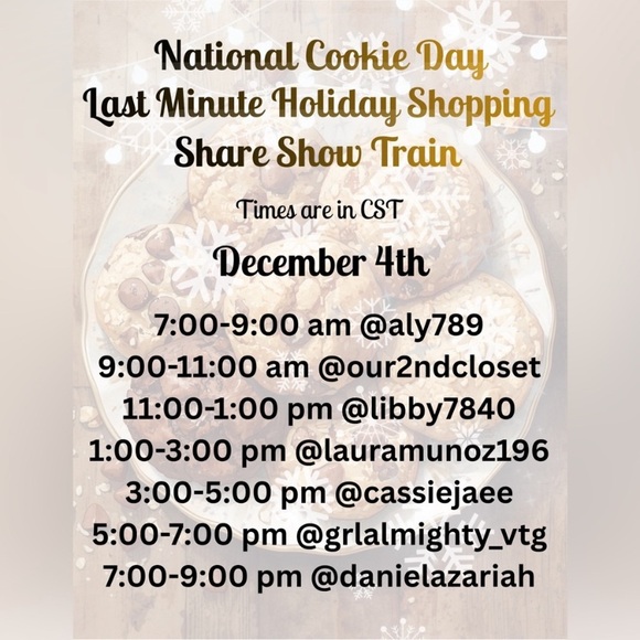 11/25 SHOW W/ CASSIEJAEE ๐ฆ AOTG TRAIN SHARE SHOW ๐๐งฃ๐๐ HOLIDAY FITS & KIDS GIFTS! - Picture 7 of 7